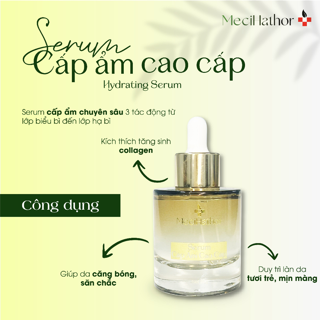 Product image Serum Cao Cấp MECIHATHOR Siêu Cấp Ẩm Tăng Sinh Collagen Trẻ Hoá Da 30ml 1