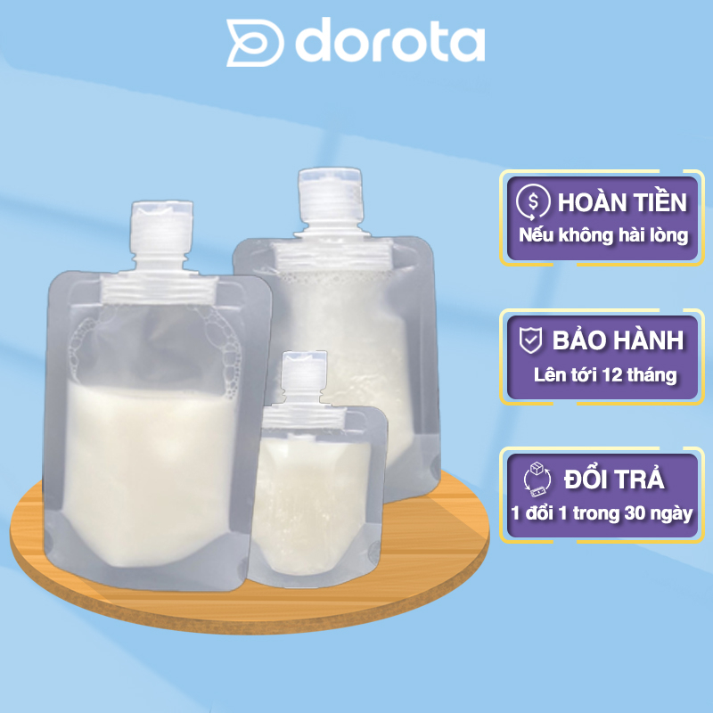 Túi chiết mỹ phẩm du lịch DOROTA đựng dầu gội, sữa rửa mặt sữa tắm TC
