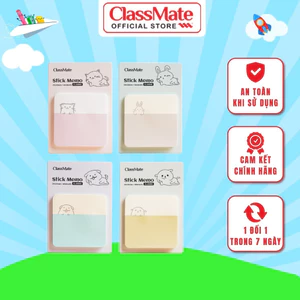 Giấy Note Ghi Chú CLASSMATE Stick Memo Thiết Kế Đơn Giản Dùng Để Ghi Chú Trang Trí Sổ Vở Vô Cùng Tiện Lợi CL-SN008/9/10
