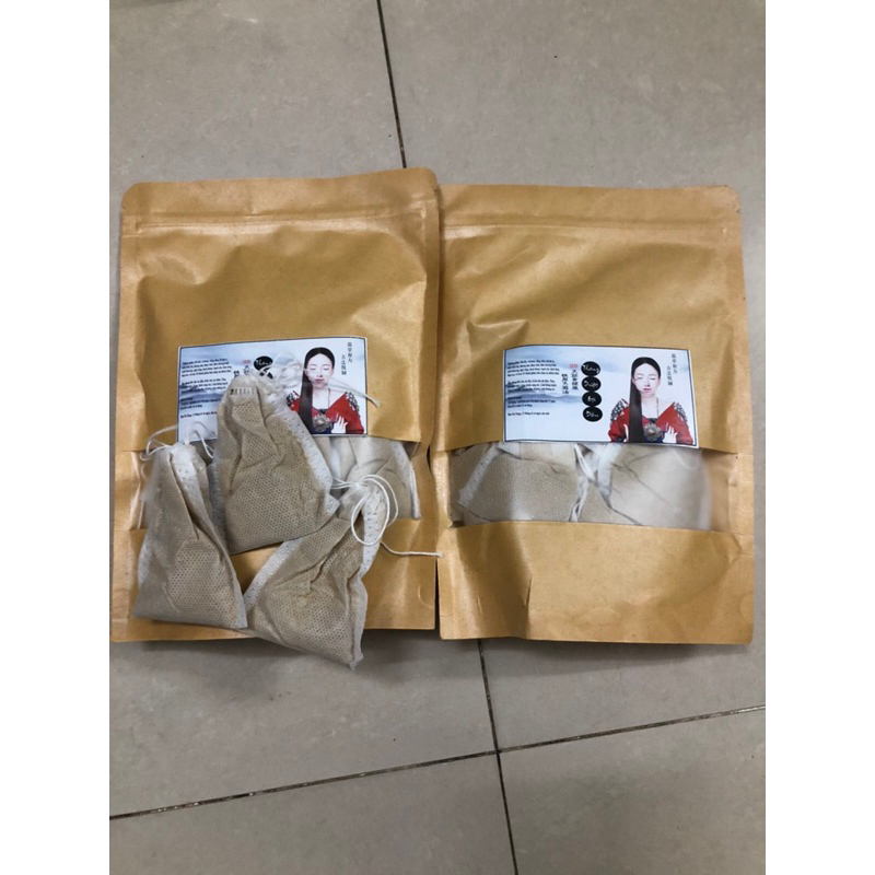 Túi 20 gói Thảo dược gội đầu dưỡng sinh thơm, mềm, mượt
