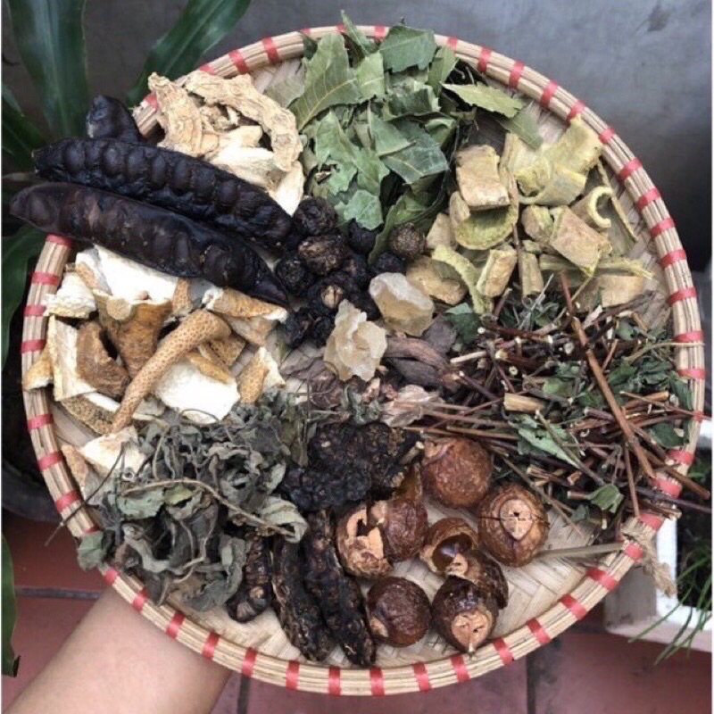 Túi 20 gói Thảo dược gội đầu dưỡng sinh thơm, mềm, mượt