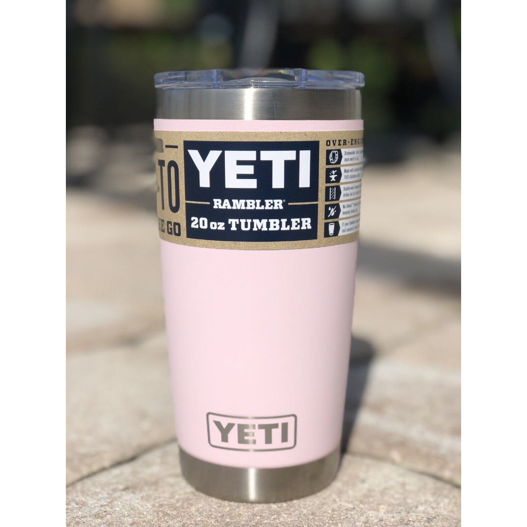 Snow Peak - YETI RAMBLER 20oz TUMBLER ICE PINK ☆新色☆ YETI Power Pink Color Collection
