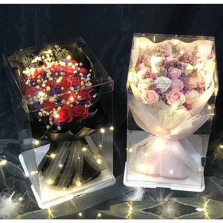 Dây đèn led đom đóm trang trí noel, fairylight, 4 cái 2 mét, phòng ngủ pin nhấp nháy Pinky Shop mã DLED01