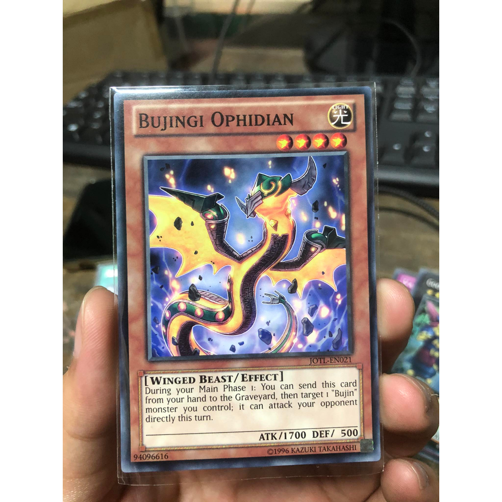 YU-GI-OH! Karte Bujingi Quilin – JOTL-EN017, Judgment Of The Light, Unlimited Edition, Super Rare
