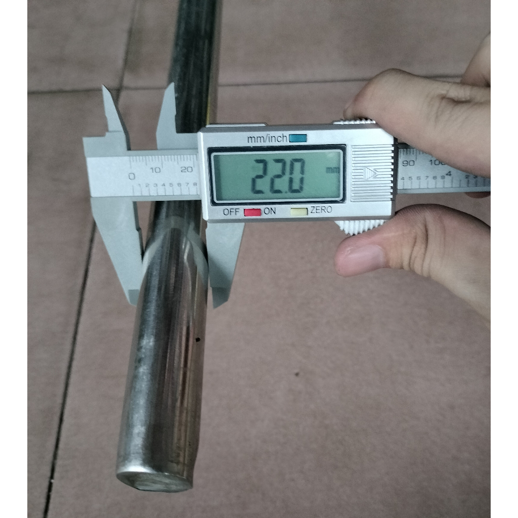 Trục tròn đặc Inox 304 đường kính 16, 18, 20, 22, 25mm (dài 0.5m/1m ...