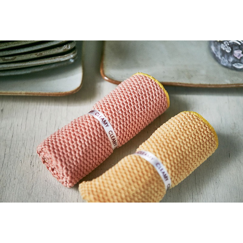 Bộ 2 khăn lau Microfiber Hàn Quốc - SungboCleamy cao cấp, bền sạch, thấm hút tốt, lau ô tô, bếp, đa năng (mã 427) | BigBuy360 - bigbuy360.vn