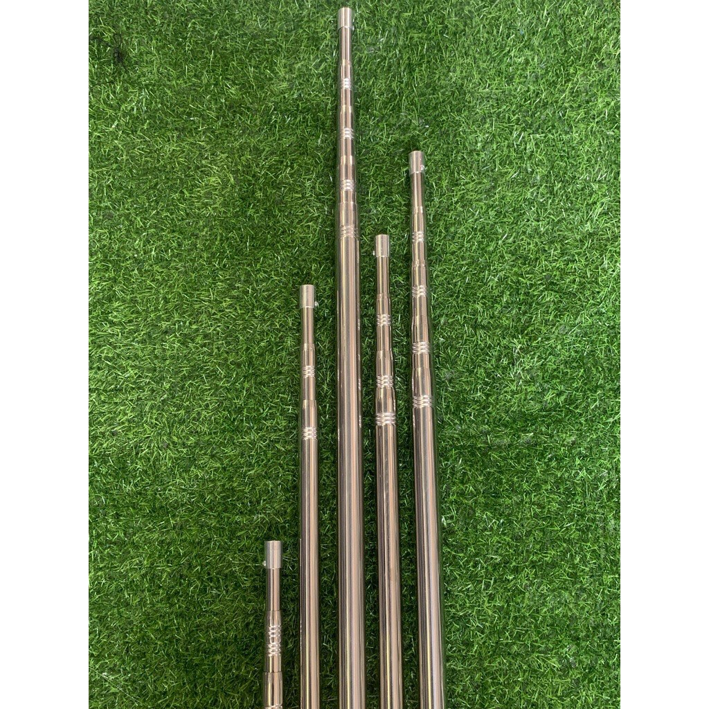 Sào rút Inox, kèm móc treo, liềm cắt, treo lồng chim, treo quần áo, cây ...