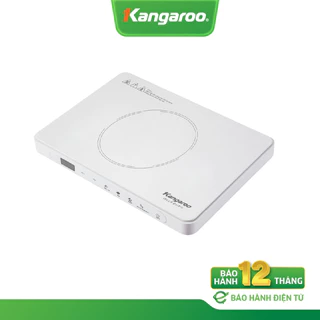 Bếp điện từ đơn màu trắng cảm ứng Kangaroo KG20IC2 - Công suất 2000w