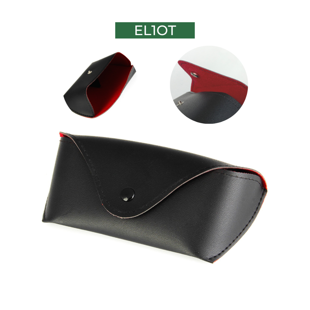 Bao da đựng kính mắt ELIOT Eyewear có nút bấm chống nước tiện lợi