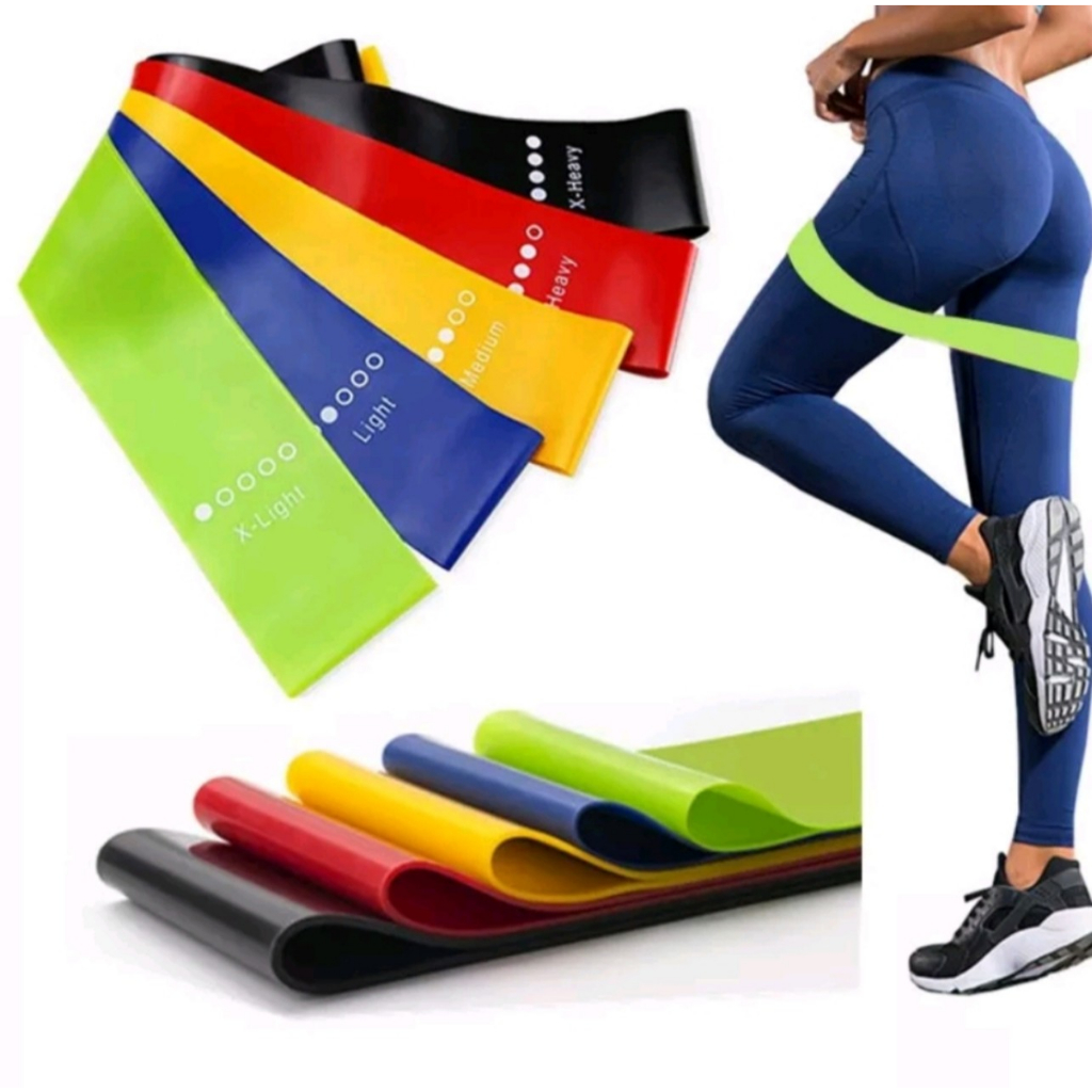 Bộ 5 dây kháng lực đàn hồi tập Gym, dây kháng lực TYMTYM