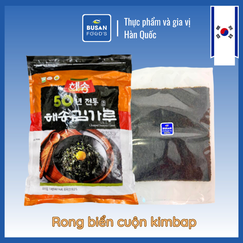 Rong biển cuộn kimbap Hàn Quốc rong biển cuộn cơm nắm cơm trộn Heasong ...