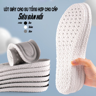 Lót giày thể thao siêu nhẹ loại A, êm chân, thoáng khí dùng cho giày nam nữ -LG04