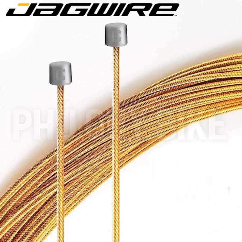 Ruột Đề Xe Đạp INOX Vàng Kim JAGWIRE Dài 210cm