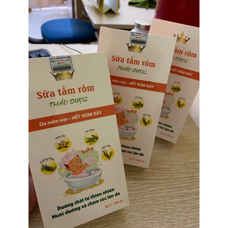 SỮA TẮM RÔM KINGPHAR-Giúp làm sạch da , hết rôm sảy, chăm sóc và nuôi dưỡng làn da bé