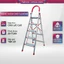 Thang ghế nhôm gấp gọn chữ A bản to 3-4-5-6 bậc cao 0.76M -1,77M FUJIHOME,Thang xếp chữ A gia đình đa năng giá rẻ
