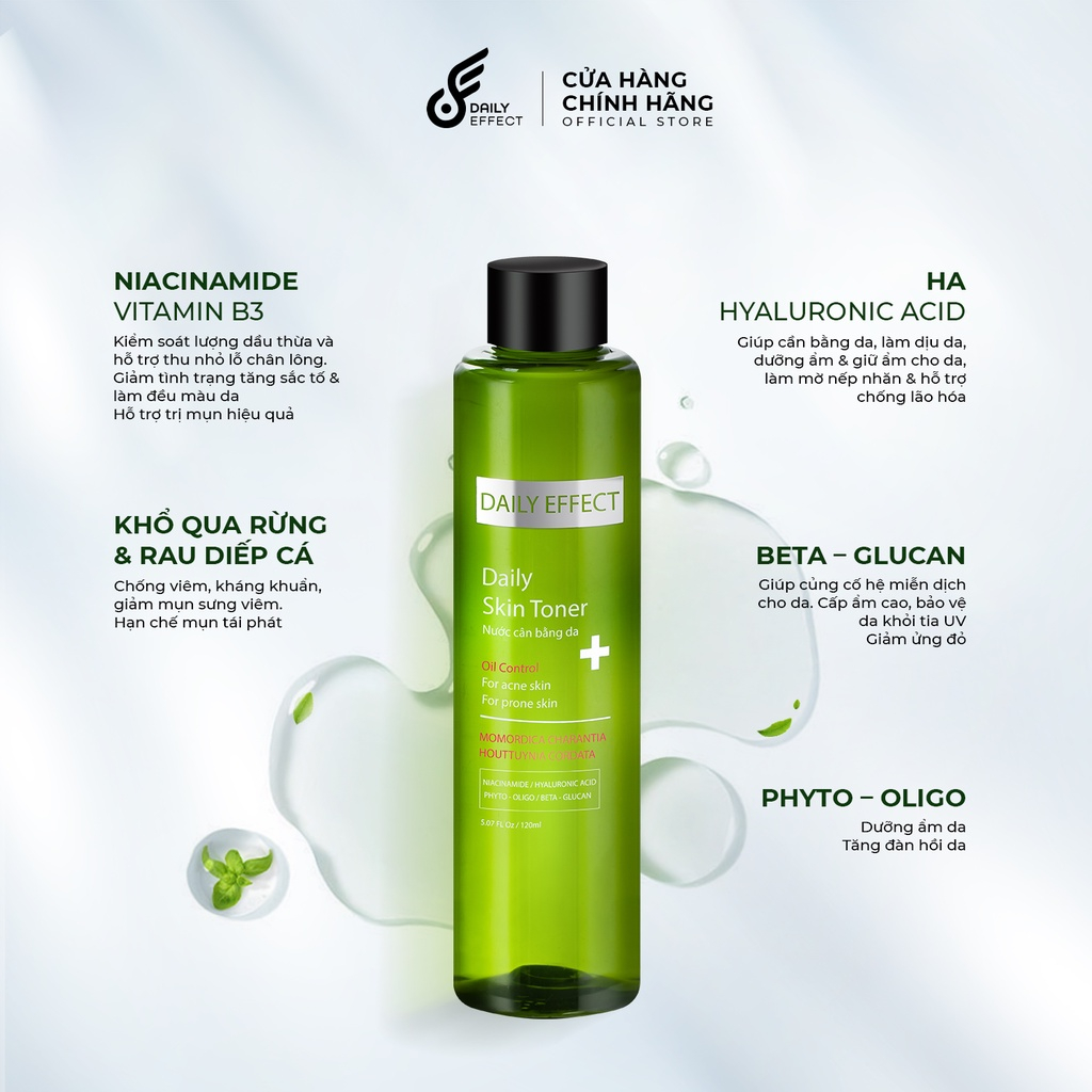 🆗.(Đã bán 1) Nước Hoa Hồng Daily Skin Toner, Giúp Da Được Ẩm Mượt, Mềm Mại Và Không Bị Khô