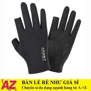 Găng Tay Hở 2 Ngón Chống Nắng, Có Thể Sử Dụng Cảm Ứng Điện Thoại