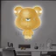 Tranh Đồng Hồ 3D LED Cắt Chú Gấu Đáng Yêu Trang Trí Nhà, Quán Cà Phê Xưởng Giá Rẻ