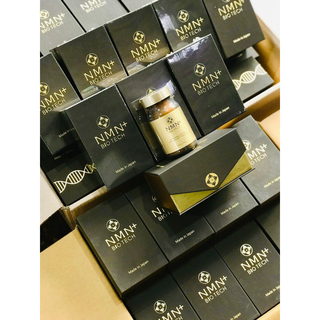 Viên Uống NMN+ Biotech Nhật Bản Hỗ Trợ Chống Lão Hóa Hộp 60 Viên