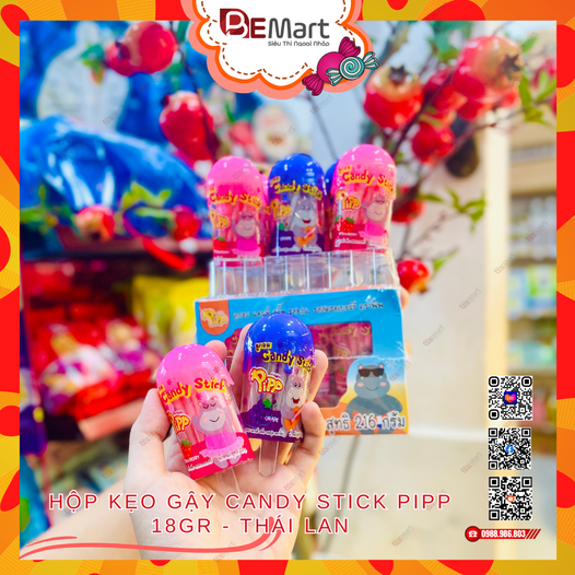 Hộp Kẹo Gậy Candy Stick Pipp 18gr - Thái Lan | Shopee Việt Nam