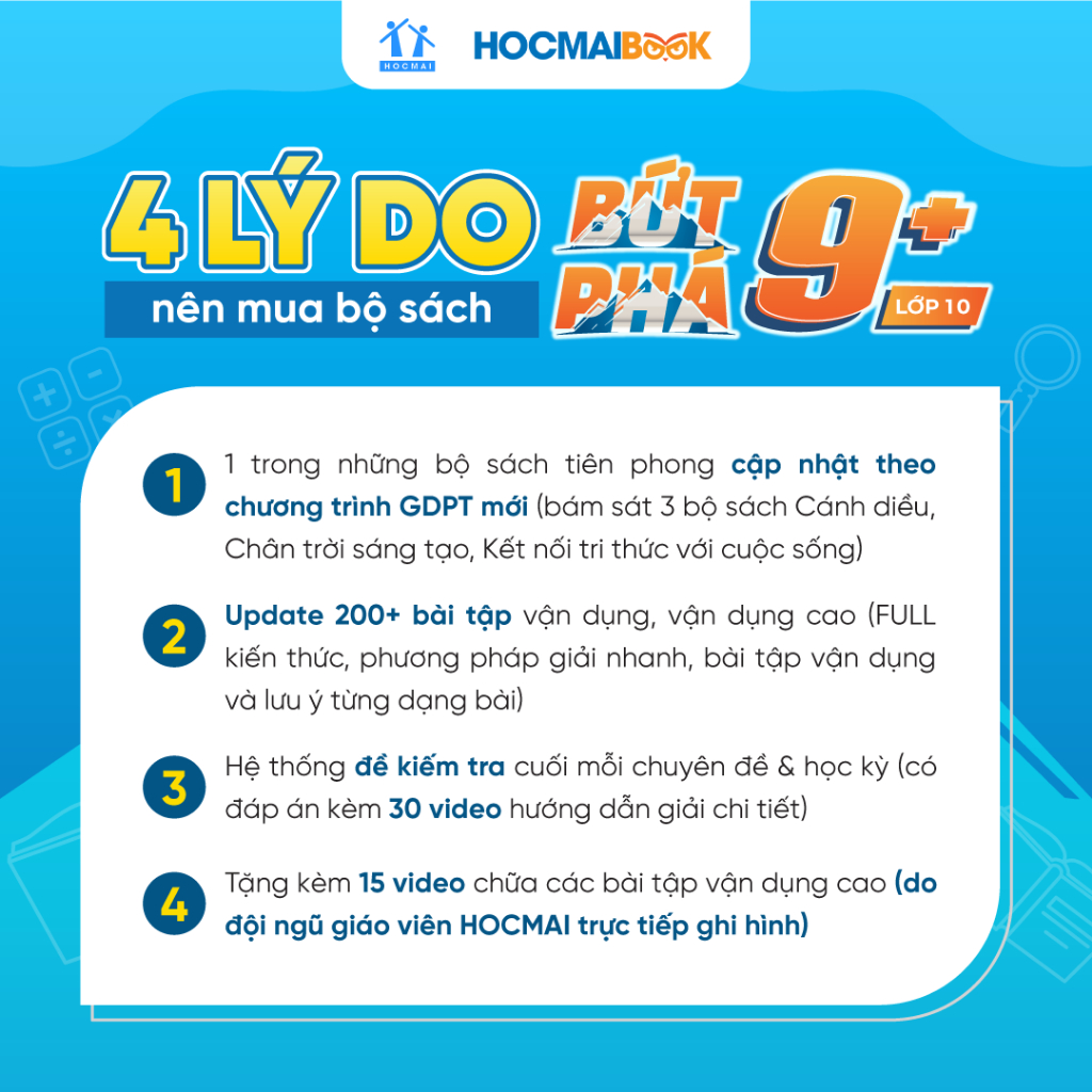 Ảnh Sách Bứt phá 9+ lớp 10 môn Vật lí - HOCMAI 4