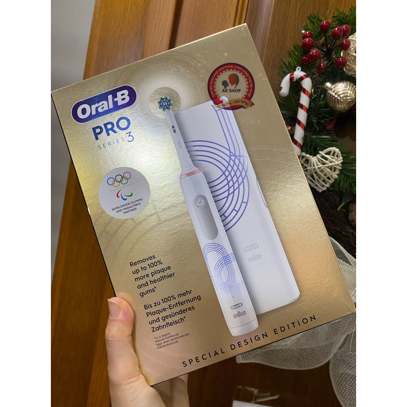 (Auth) Bàn chải điện Oral-b Pro 3 3000 Oral - B/ Pro Series 3 Oral-B ...
