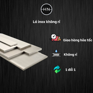 Thanh lá, lập là, nẹp, la inox cắt theo yêu cầu (Hàng gia công)