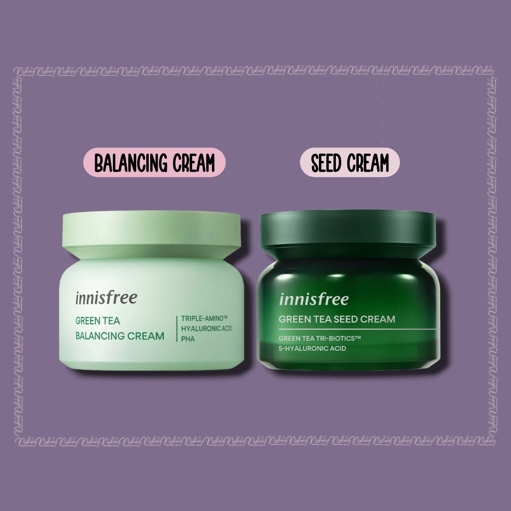 Kem dưỡng Innisfree Green Tea Balancing Cream (HSD 24/4/2025) Shopee