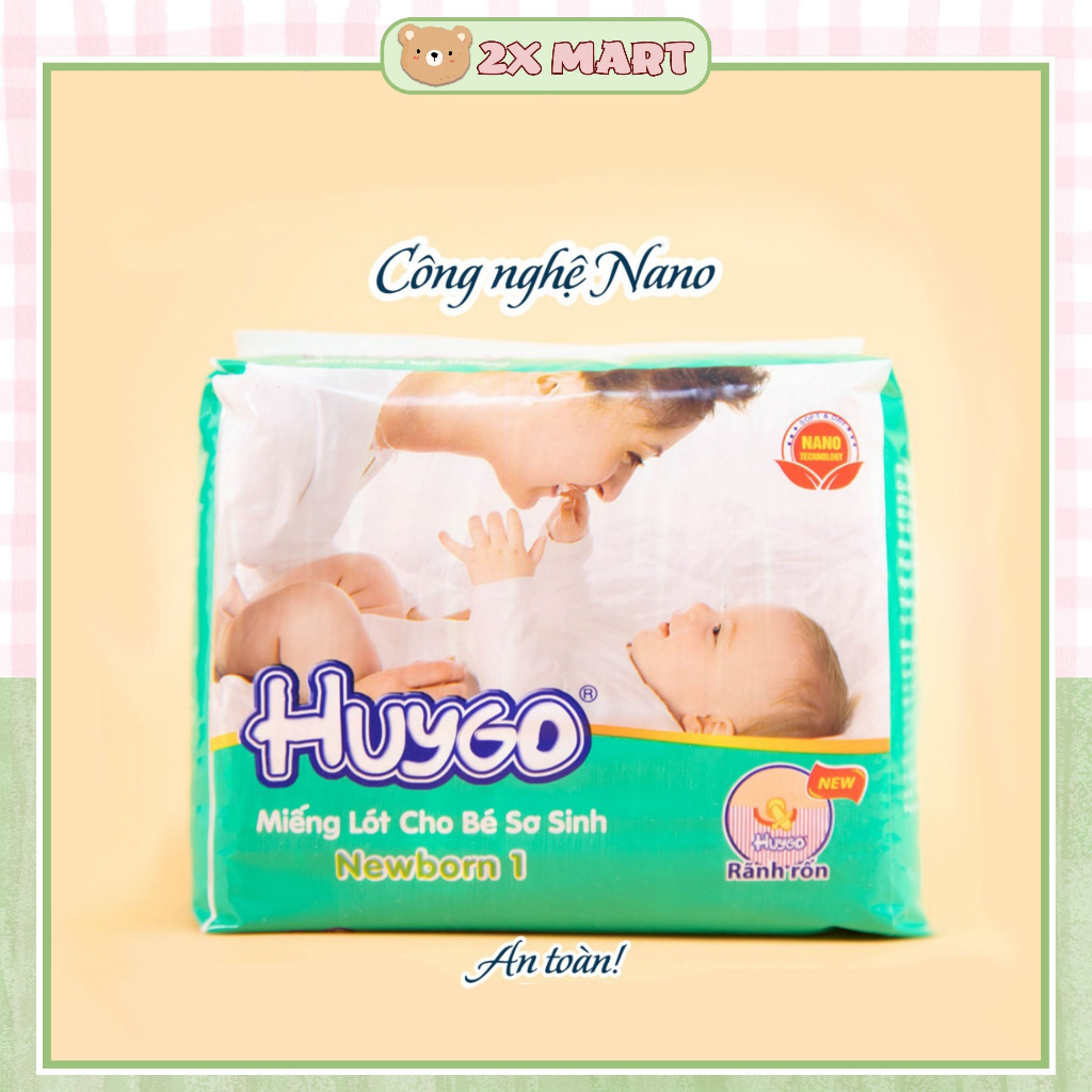 Miếng lót sơ sinh Huygo bỉm dán 26 miếng | Shopee Việt Nam