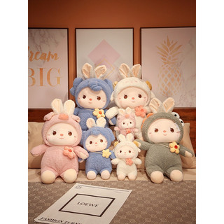 𝐇𝐎𝐓💥 Thú bông thỏ lông cừu cosplay siêu đáng yêu 💥Gấu bông nhập ngoại