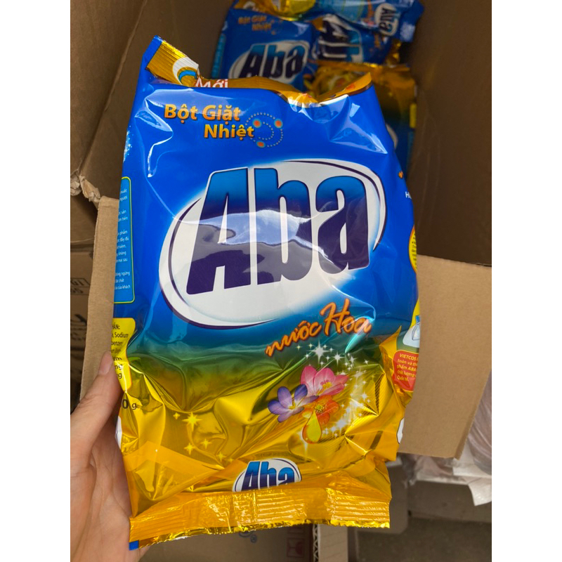 Bột giặt nhiệt Aba hương nước hoa 700g-720g