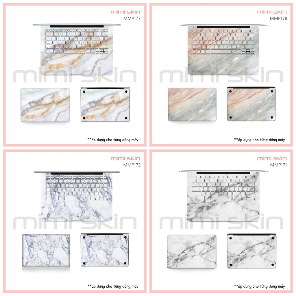 [HCM] Decal Dán Laptop Miếng Dán Cắt Sẵn Cho Dell/Asus/Acer/Hp/Msi