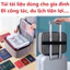 Túi đựng hồ sơ, tài liệu 3 lớp, nhiều ngăn, chống nước