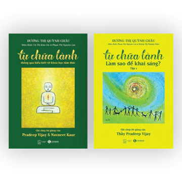 Sách - Tự chữa lành (Tập 1&2) - Thông qua hiểu biết về khoa học tâm thức & Làm sao để khai sáng
