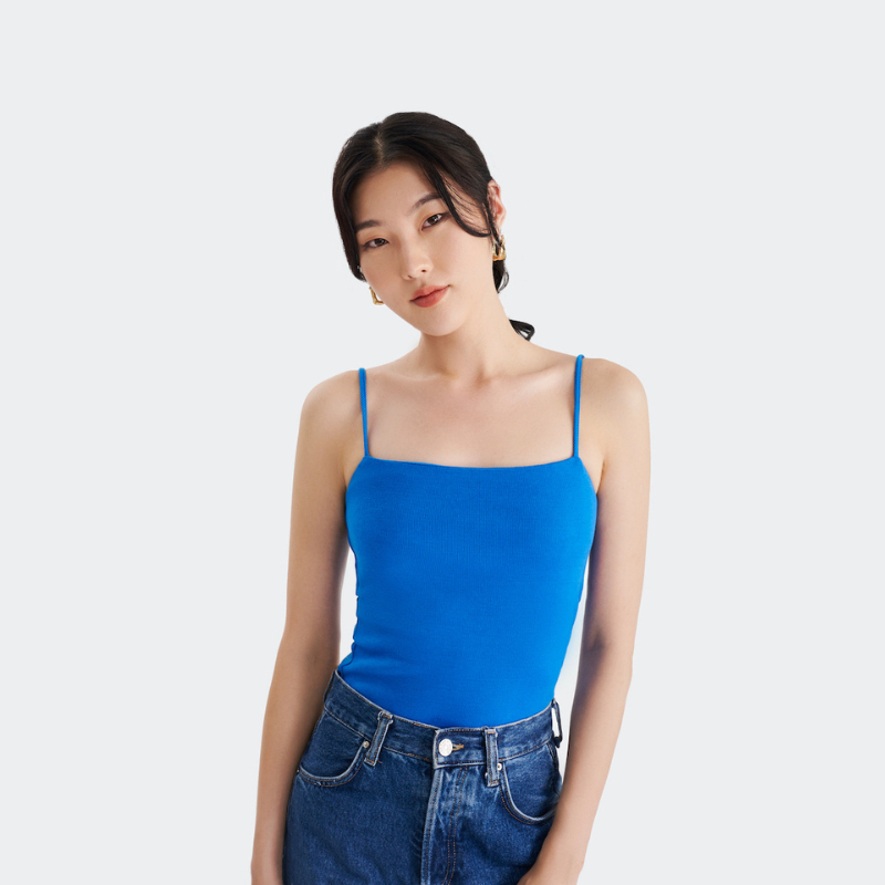 Ảnh Áo thun ôm nữ MARC FASHION 2 dây cơ bản CBVH051622 4