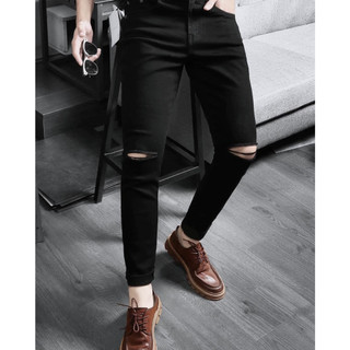 Quần bò jean nam skinny co giãn 4 chiều Big size 28-36 dáng ôm Avocado