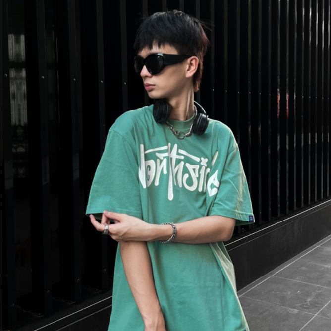 [SALE UP 30%] Áo thun trơn tay lỡ local brand ClownZ Northside phông cổ tròn form rộng cotton unisex nam nữ | BigBuy360 - bigbuy360.vn