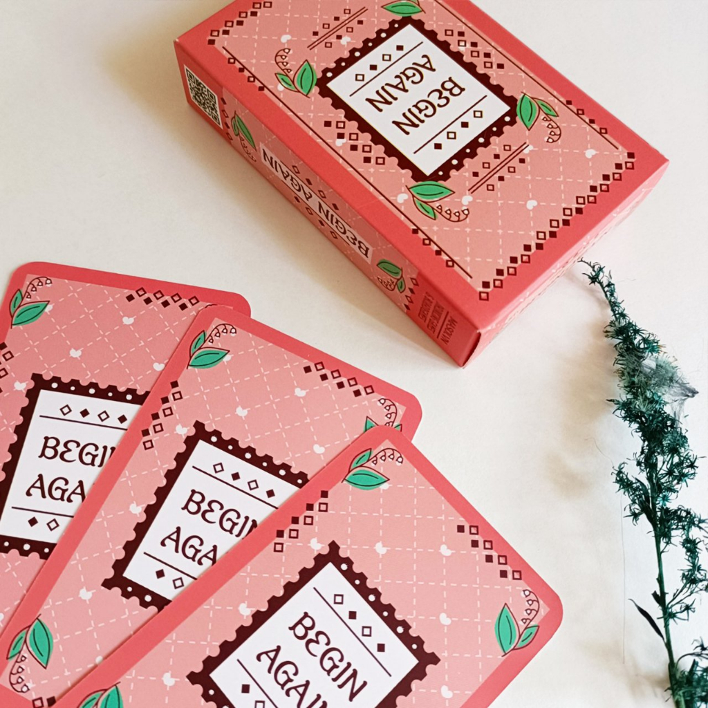 Bộ Bài Begin Again Cặp Đôi Giấy Cứng Thấu Hiểu Gắn Kết Tình Cảm MaSoi SG