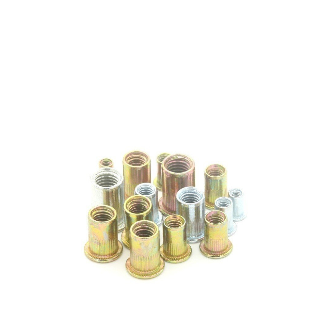 10 cái M3-M12 ốc tán rút M3, M4, M5, M6,M8,M10,M12 thép mạ