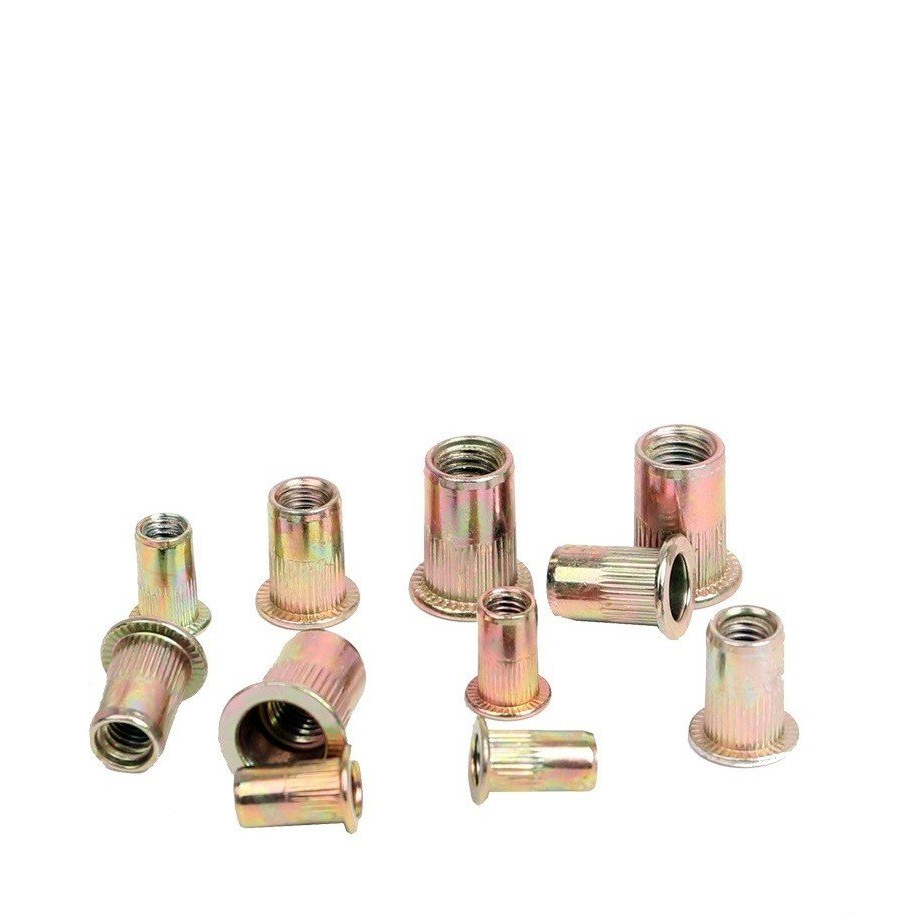 10 cái M3-M12 ốc tán rút M3, M4, M5, M6,M8,M10,M12 thép mạ