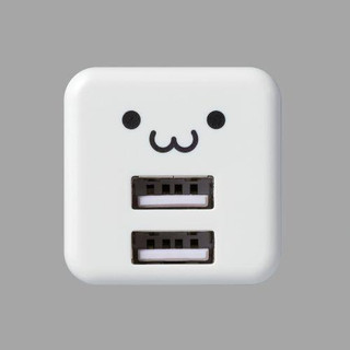 Củ sạc 2 cổng USB-A 12W ELECOM MPA-ACU11