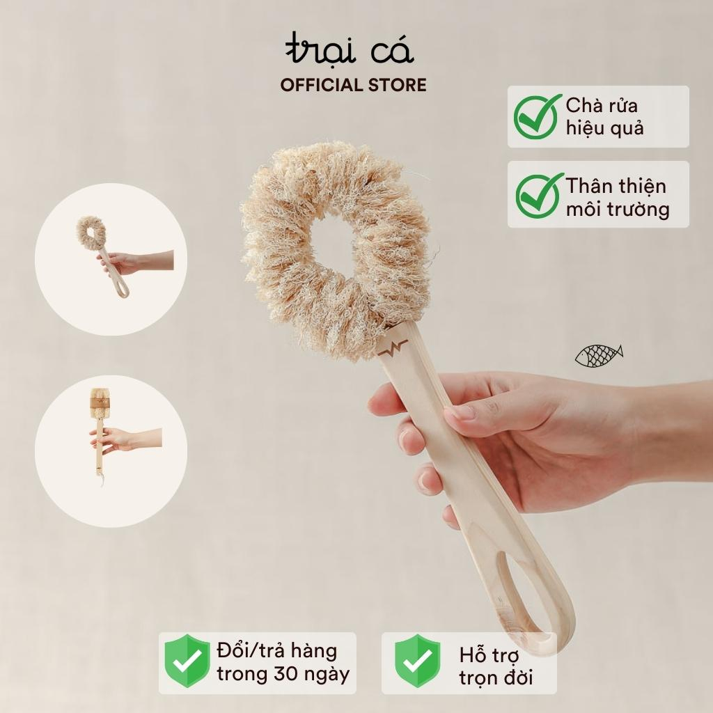 Cây Cọ Rửa Đa Năng Bằng Xơ Mướp Tự Nhiên Handmade Vi Lâm Rửa Ly, Cốc ...