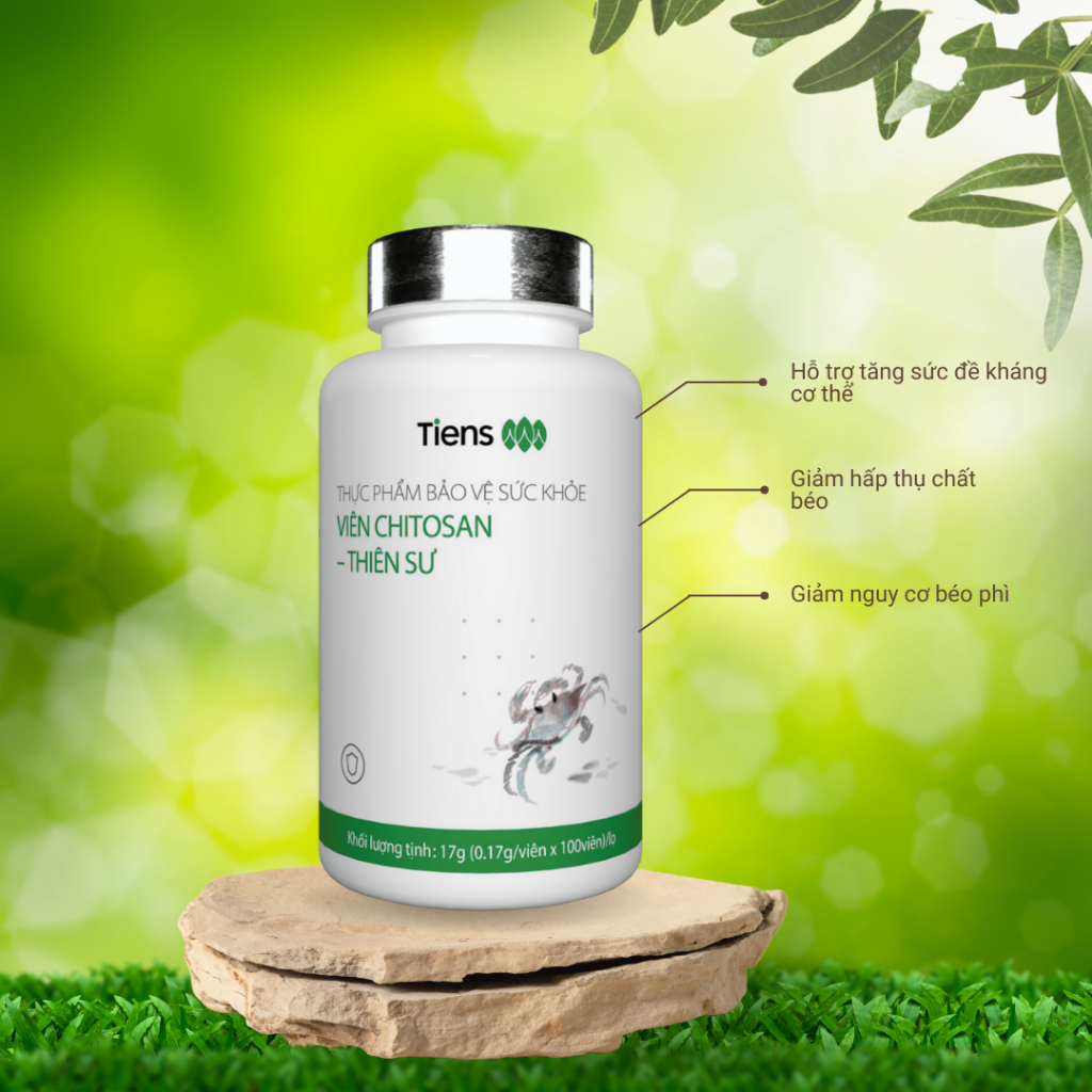 Viên chitosan Tiens Thiên Sư hộp 100 viên | Shopee Việt Nam