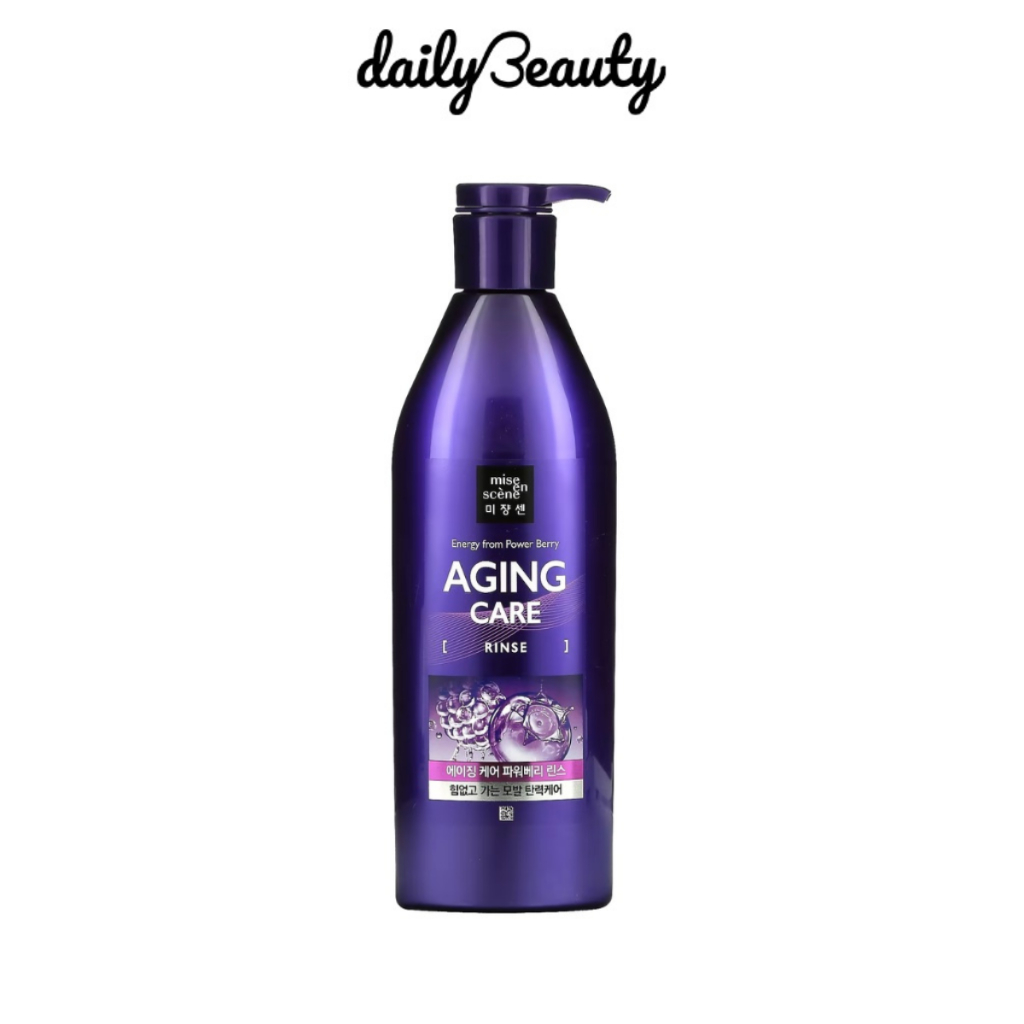 Dầu gội ngăn rụng tóc Mise En Scene Aging Care Shampoo 680ml Daily Beauty