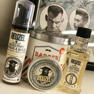 Combo kem cạo râu Reuzel Shave Cream , Reuzel After Shave - Hàng chính hãng