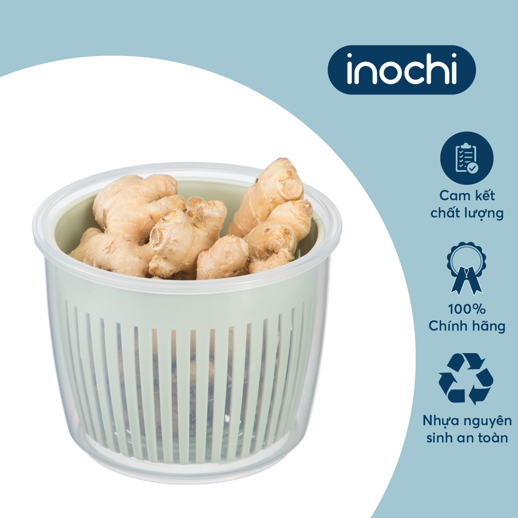 Hộp đựng hành tỏi Inochi - Hokkaido bảo quản tươi lâu, an toàn