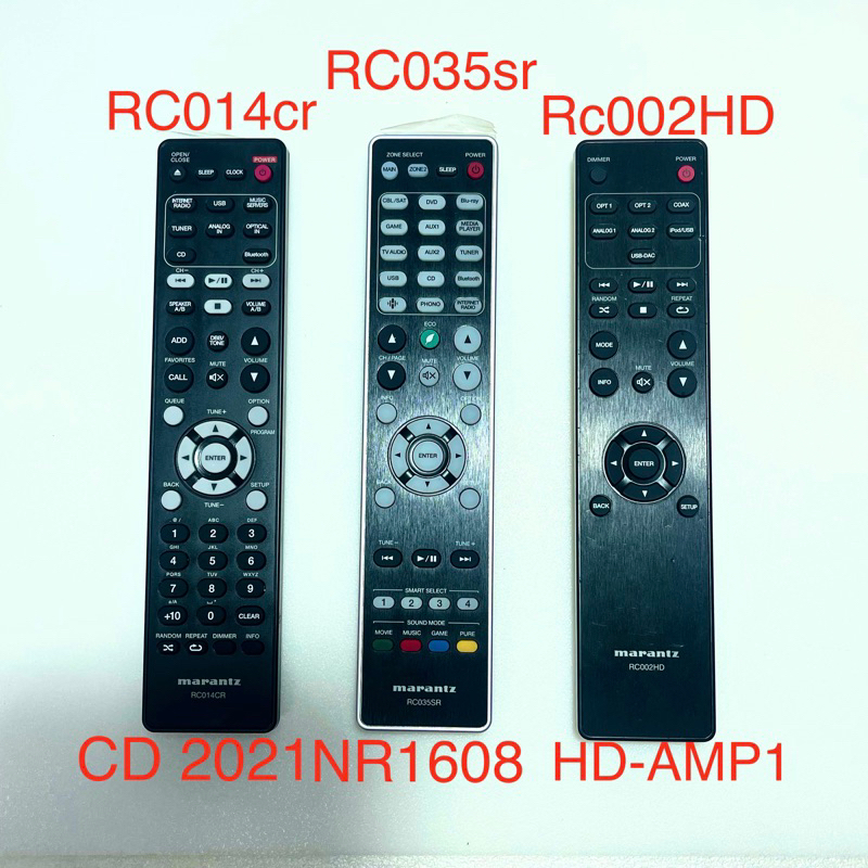 Điều kiển ampli và đầu CD Marantz chính hãng các mẫu RC014CR- RC035SR ...