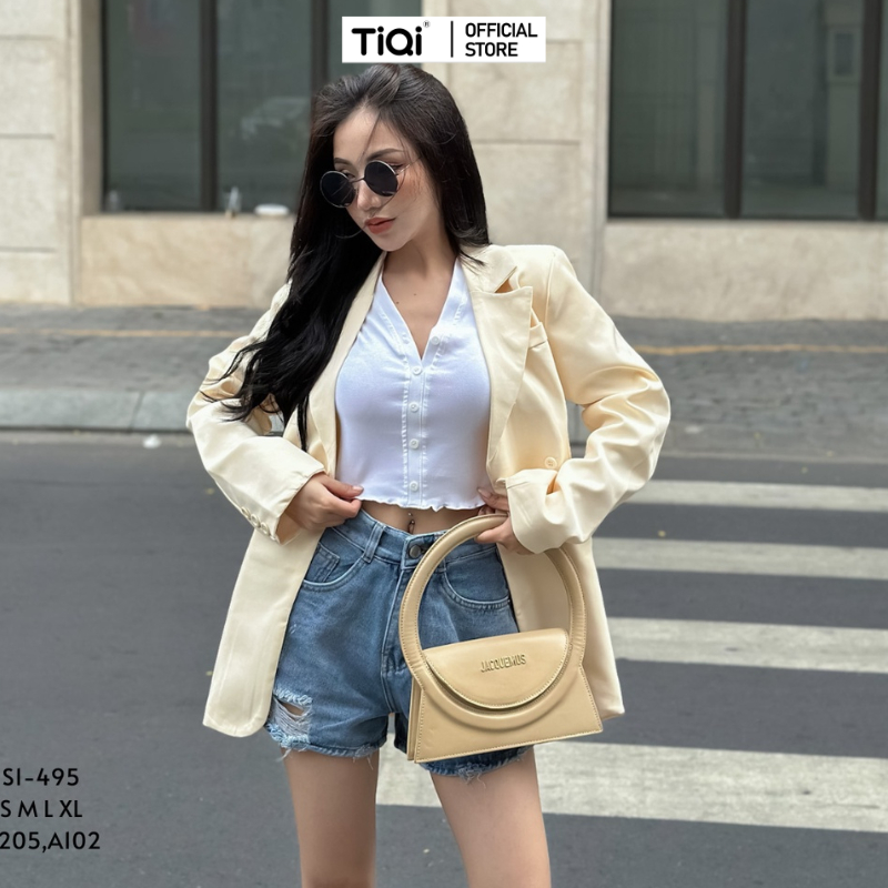 Áo khoác Blazer Nữ dài tay TiQi Jeans A205