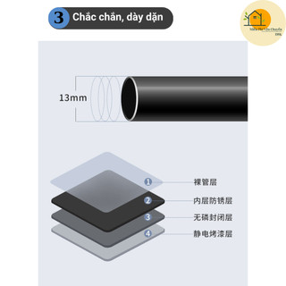 Giá Kệ Để Giày Dép Đa Năng 4 Tầng Thông Minh Có 8 Móc Treo Quần Áo Tiện Ích, Giá Để Đồ Đa Năng Cao Cấp 88405