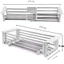Khay inox rút gọn gác bồn rửa chén, bát - đựng đồ đa năng, tiện dụng